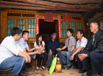 科技局——慰问老党员