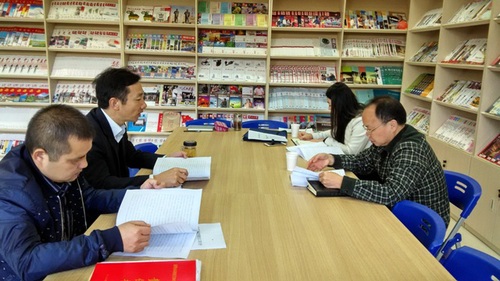 陈光辉来我局调研检查