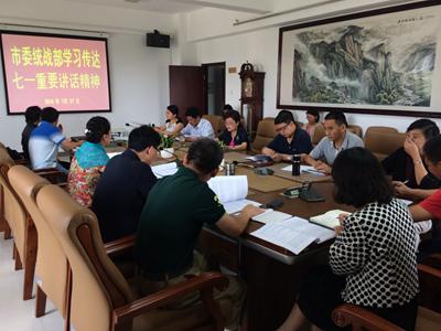 市委统战部学习七一讲话_副本