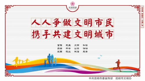 人人争做文明市民-携手共建文明城市