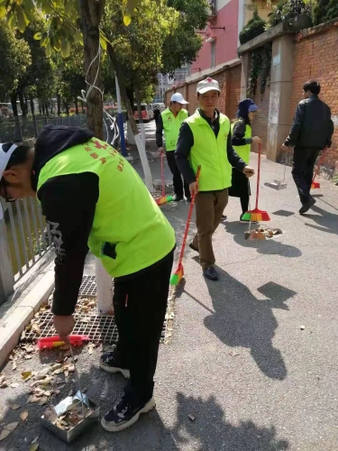 20210305进社区学雷锋活动5