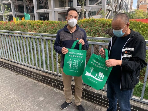 上街宣传垃圾分类2