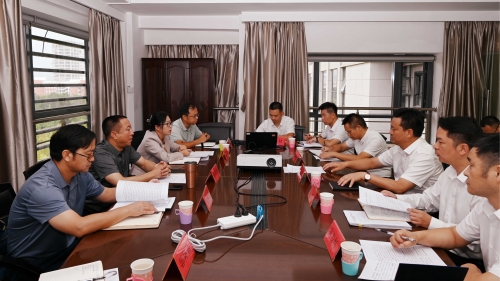 玉溪市到我委交流学习