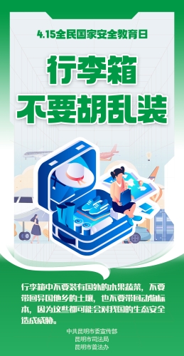 行李箱不胡乱装